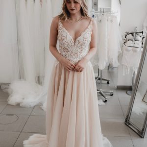 Brautkleid ivory/nude