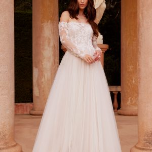 Brautkleid mit Ärmel